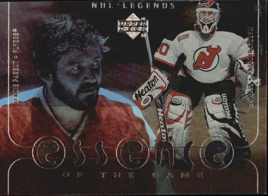 NHL 2000-01 Upper Deck Legends Essence of the Game - No EG5 - Brodeur/Parent