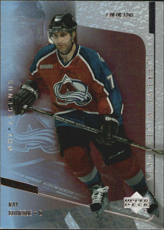 NHL 2000-01 Upper Deck Legends Supreme Milestones - No SM15 - Ray Bourque