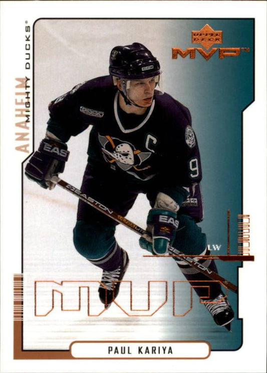 NHL 2000-01 Upper Deck MVP - No 4 - Paul Kariya