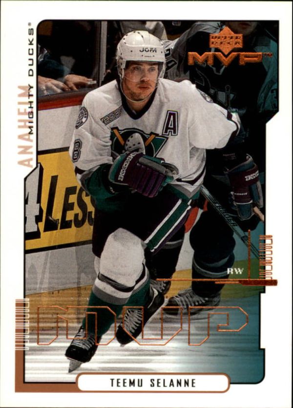 NHL 2000-01 Upper Deck MVP - No 6 - Teemu Selanne