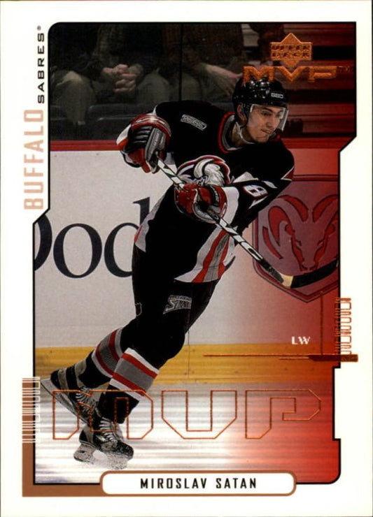 NHL 2000-01 Upper Deck MVP - No 27 - Miroslav Satan