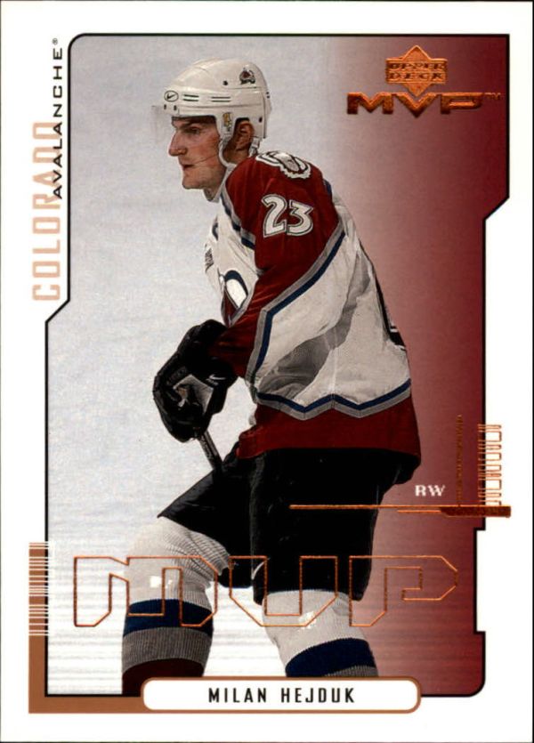 NHL 2000-01 Upper Deck MVP - No. 49 - Milan Hejduk