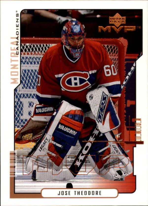 NHL 2000-01 Upper Deck MVP - No. 92 - Jose Theodore