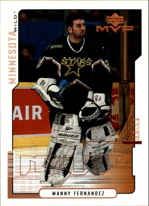 NHL 2000-01 Upper Deck MVP - No. 96 - Manny Fernandez