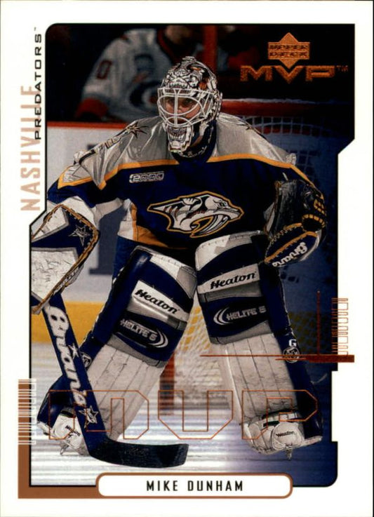 NHL 2000-01 Upper Deck MVP - No 101 - Mike Dunham