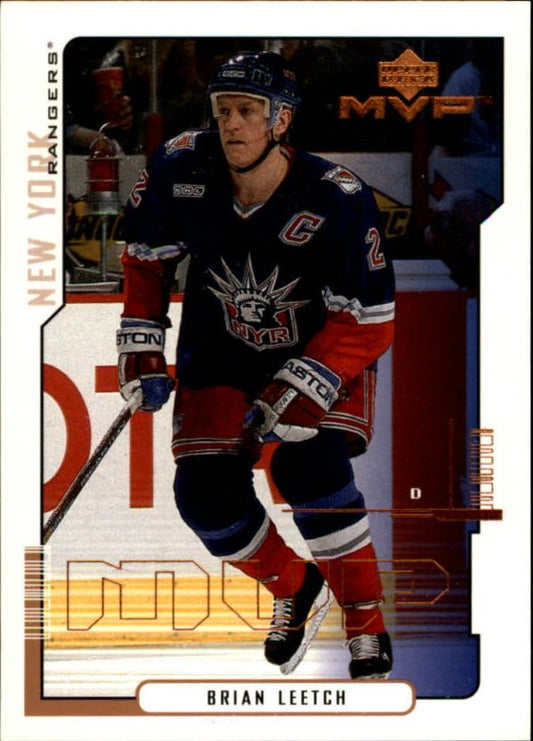 NHL 2000-01 Upper Deck MVP - No 117 - Brian Leetch