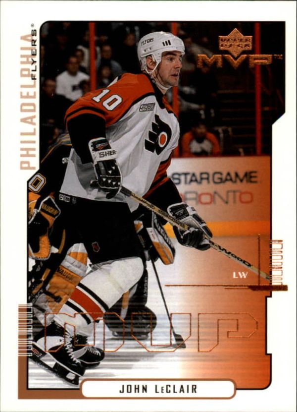 NHL 2000-01 Upper Deck MVP - No 124 - John LeClair