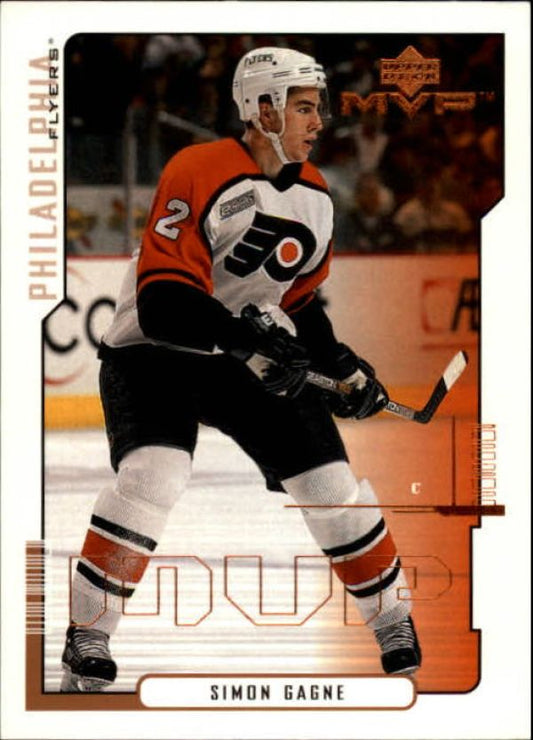 NHL 2000-01 Upper Deck MVP - No 132 - Simon Gagne