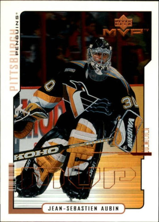 NHL 2000-01 Upper Deck MVP - No. 144 - Jean-Sebastien Aubin