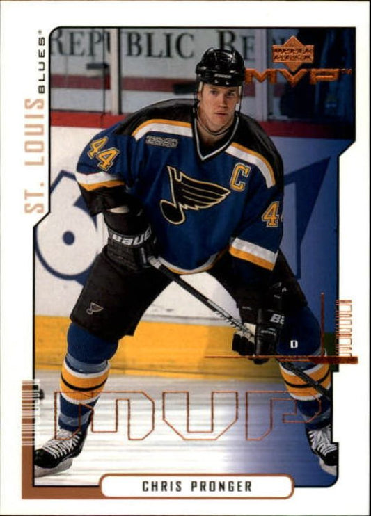 NHL 2000-01 Upper Deck MVP - No. 154 - Chris Pronger