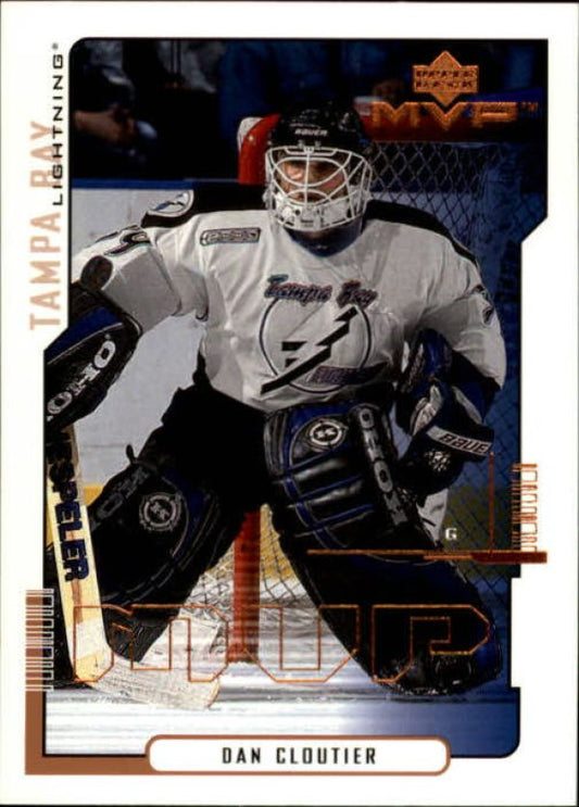 NHL 2000-01 Upper Deck MVP - No. 159 - Dan Cloutier