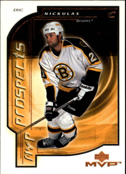 NHL 2000-01 Upper Deck MVP - No 186 - Erik Nickulas