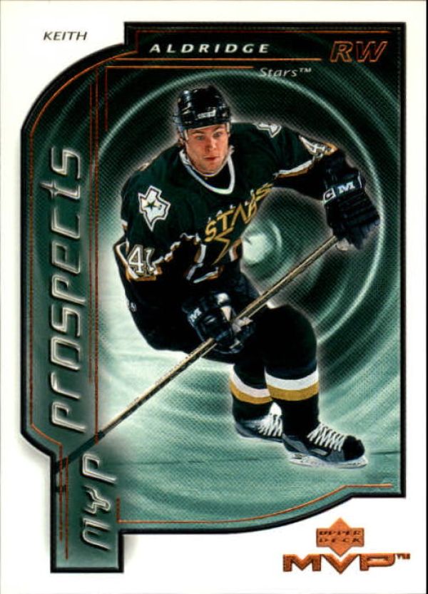 NHL 2000-01 Upper Deck MVP - No. 192 - Keith Aldridge