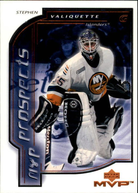 NHL 2000-01 Upper Deck MVP - No 199 - Stephen Valiquette