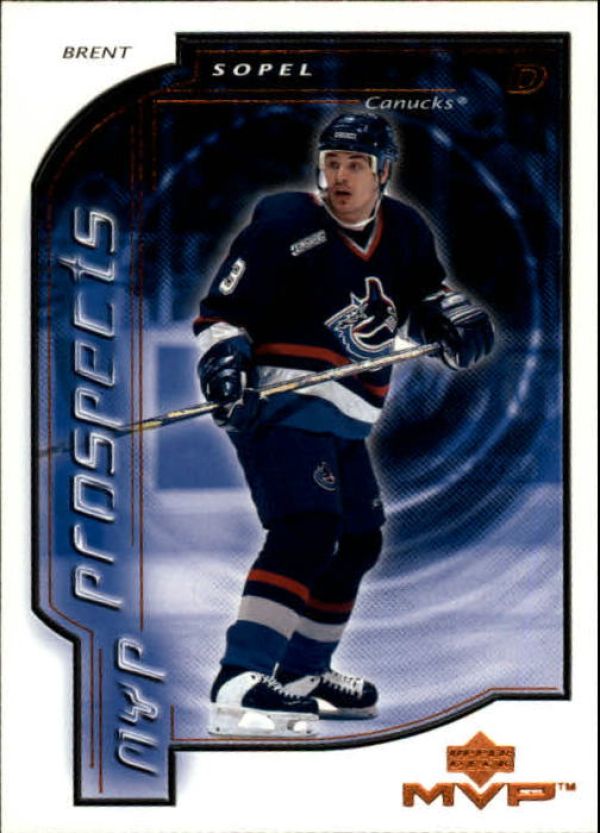 NHL 2000-01 Upper Deck MVP - No. 208 - Brent Sopel