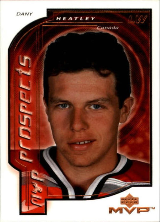 NHL 2000-01 Upper Deck MVP - No. 211 - Dany Heatley