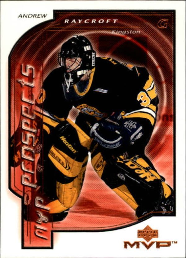 NHL 2000-01 Upper Deck MVP - No 218 - Andrew Raycroft