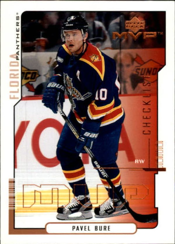 NHL 2000-01 Upper Deck MVP - No 219 - Pavel Bure