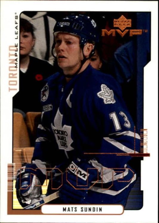 NHL 2000-01 Upper Deck MVP - No 167 - Mats Sundin