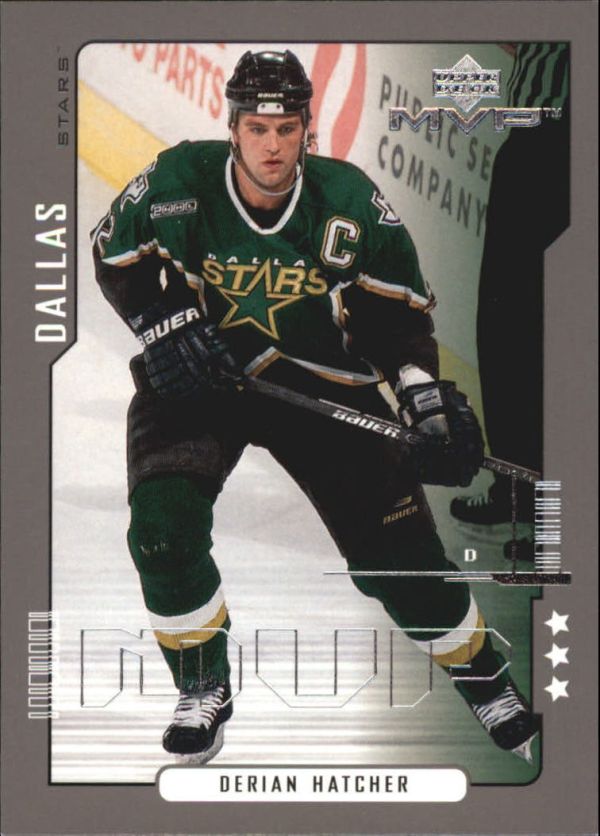 NHL 2000-01 Upper Deck MVP Third Stars - No 58 - Derian Hatcher