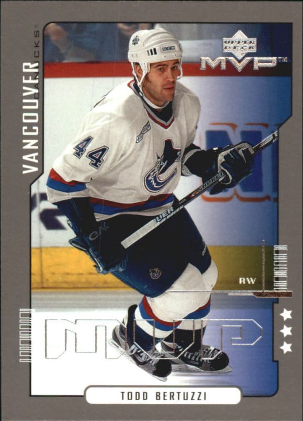 NHL 2000-01 Upper Deck MVP Third Stars - No 176 - Todd Bertuzzi