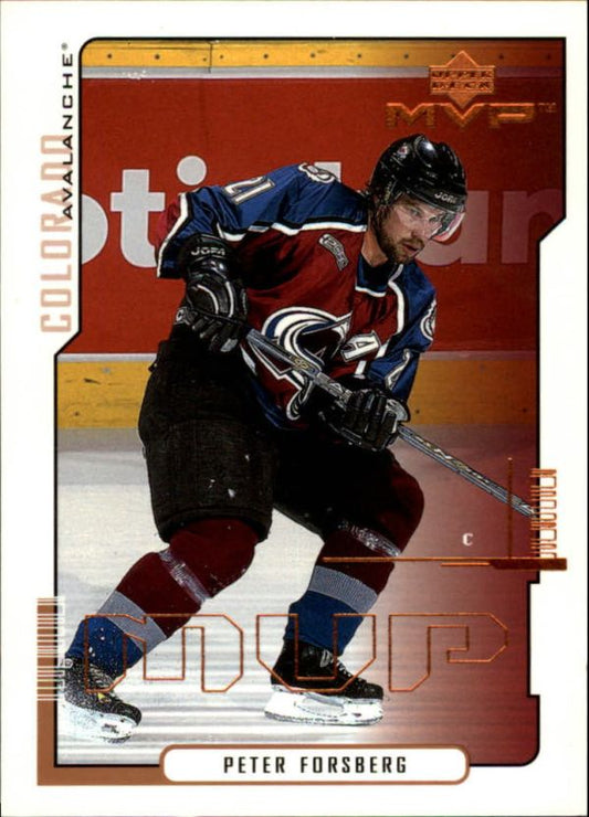 NHL 2000-01 Upper Deck MVP - No 51 - Peter Forsberg