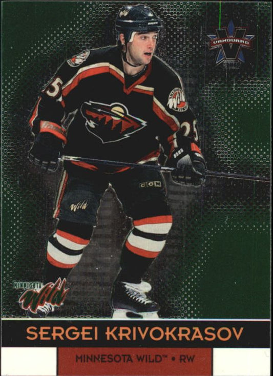 NHL 2000-01 Vanguard - No 50 - Sergei Krivokrasov