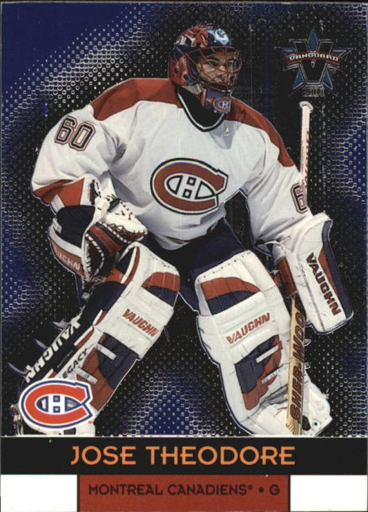 NHL 2000-01 Vanguard - No 53 - Jose Theodore