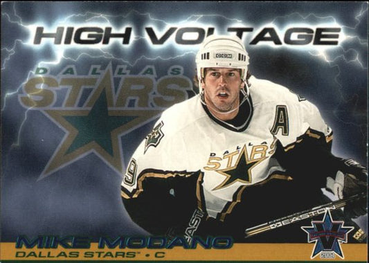 NHL 2000-01 Vanguard High Voltage - No 12 - Mike Modano