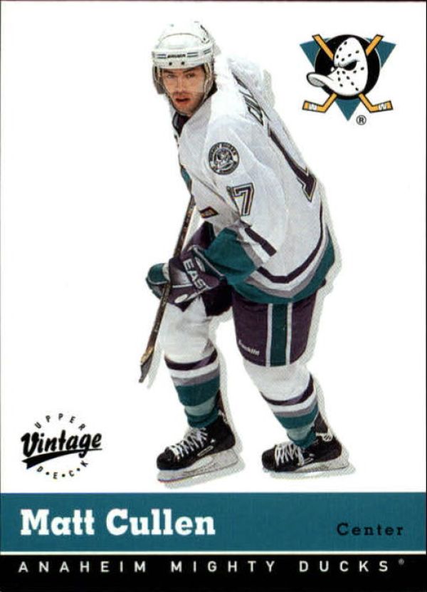 NHL 2000-01 Upper Deck Vintage - No 3 - Matt Cullen