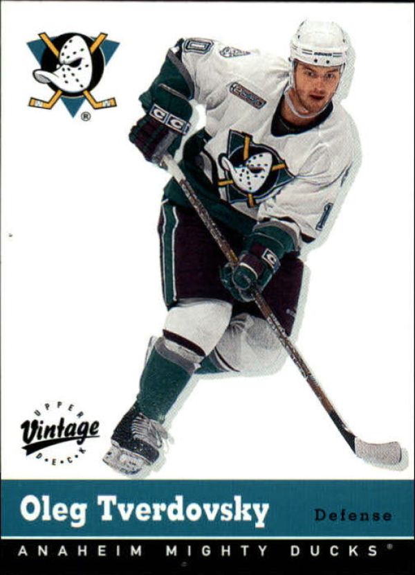 NHL 2000-01 Upper Deck Vintage - No 4 - Oleg Tverdovsky