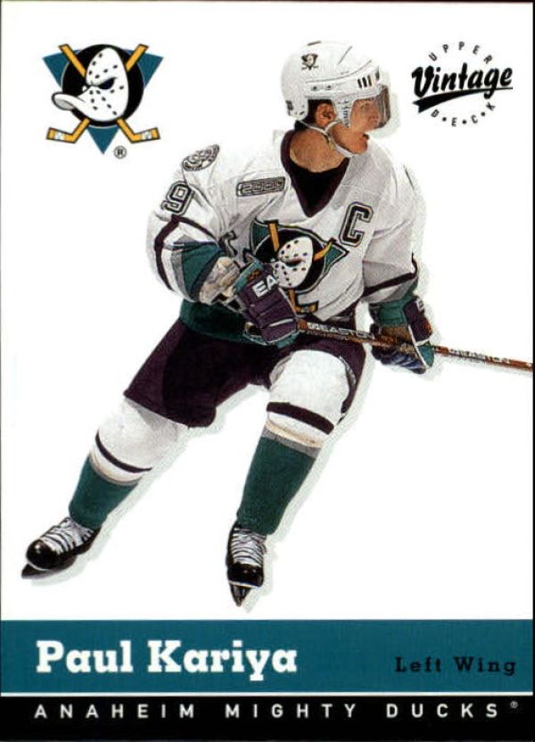 NHL 2000-01 Upper Deck Vintage - No 9 - Paul Kariya