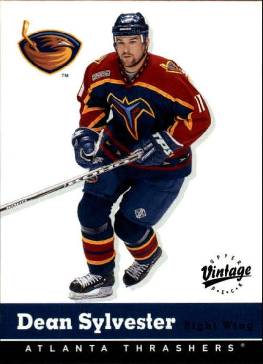 NHL 2000-01 Upper Deck Vintage - No 18 - Dean Sylvester