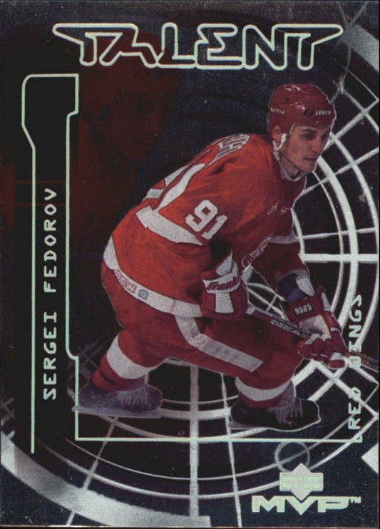 NHL 2000-01 Upper Deck MVP Talent - No M7 - Sergei Fedorov