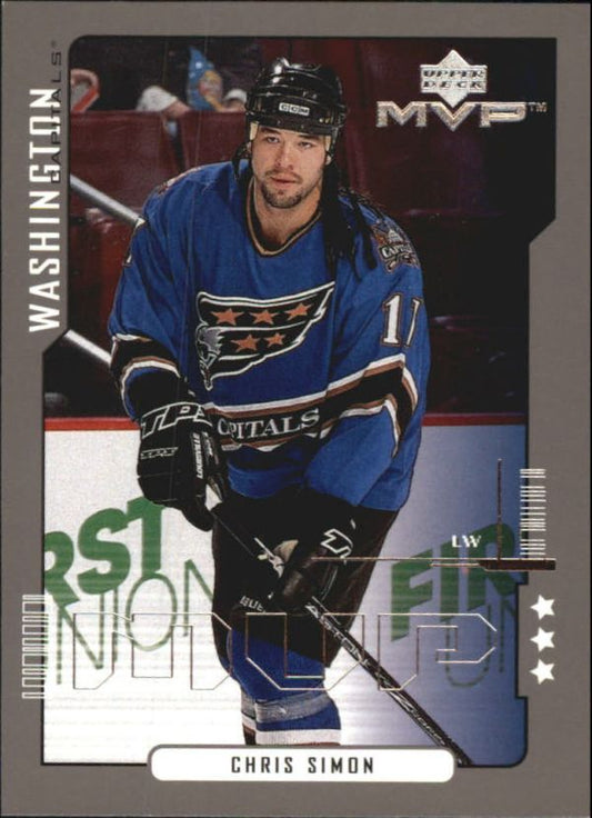 NHL 2000-01 Upper Deck MVP Third Stars - No 179 - Chris Simon