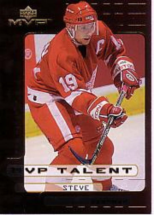 NHL 1999-00 Upper Deck MVP Talent - No MVP6 - Steve Yzerman