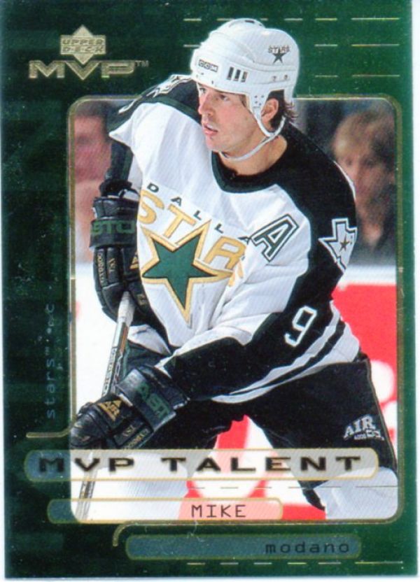 NHL 1999-00 Upper Deck MVP Talent - No MVP10 - Mike Modano