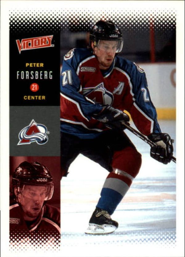 NHL 2000-01 Upper Deck Victory - No 60 - Peter Forsberg