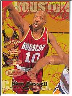 NBA 1995-96 Fleer - No. 65 - Sam Cassell