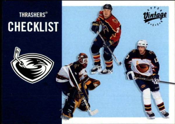 NHL 2000-01 Upper Deck Vintage - No 23 - Stefan/Rhodes/Lambert