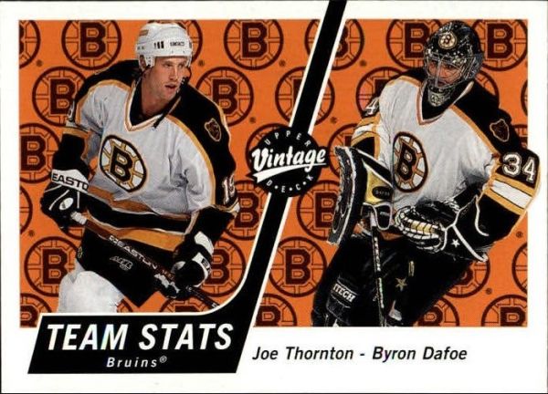 NHL 2000-01 Upper Deck Vintage - No 37 - Thornton/Dafoe