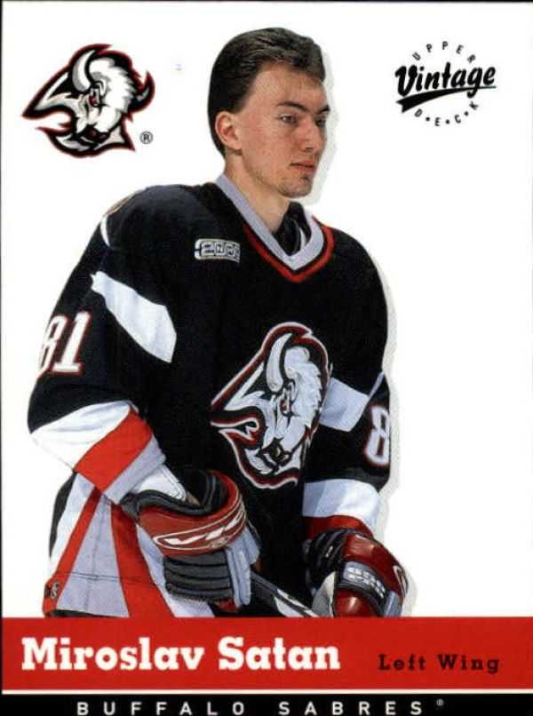 NHL 2000-01 Upper Deck Vintage - No 38 - Miroslav Satan