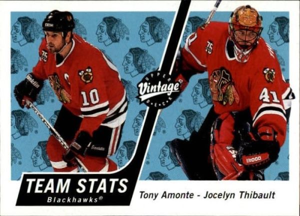 NHL 2000-01 Upper Deck Vintage - No 86 - Amonte/Thibault