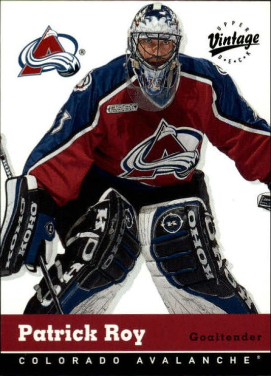 NHL 2000-01 Upper Deck Vintage - No 87 - Patrick Roy