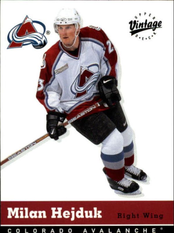 NHL 2000-01 Upper Deck Vintage - No 93 - Milan Hejduk