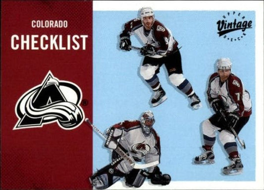 NHL 2000-01 Upper Deck Vintage - No 98 - Sakic/Roy/Bourque