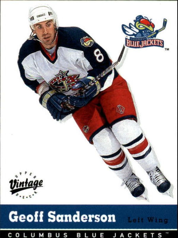 NHL 2000-01 Upper Deck Vintage - No 101 - Geoff Sanderson