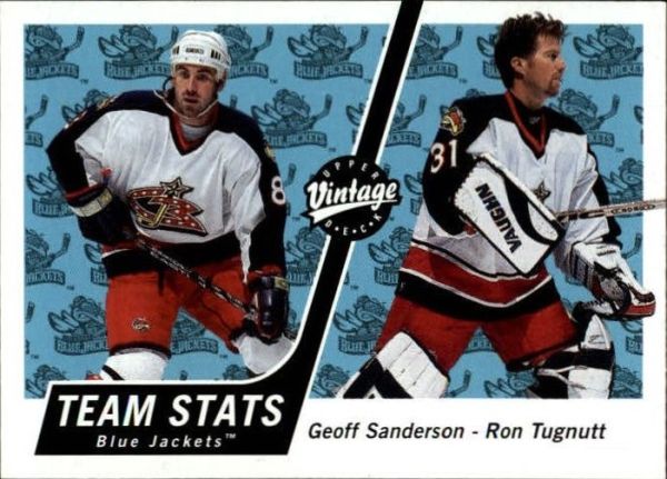 NHL 2000-01 Upper Deck Vintage - No 111 - Sanderson/Tugnutt