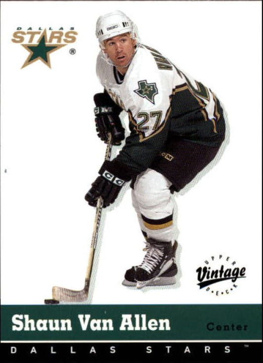 NHL 2000-01 Upper Deck Vintage - No 117 - Shaun van Allen