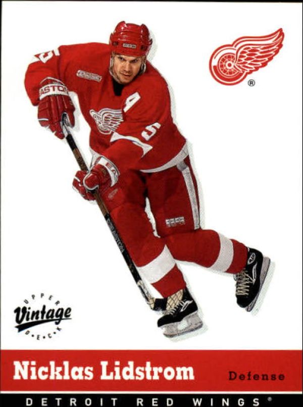 NHL 2000-01 Upper Deck Vintage - No 126 - Nicklas Lidstrom